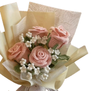 Crochet Flower Bouquet