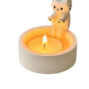 Clay Candle Holder
