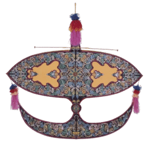 Wau Bulan Traditional Malaysian Kite – Handmade Cultural Décor